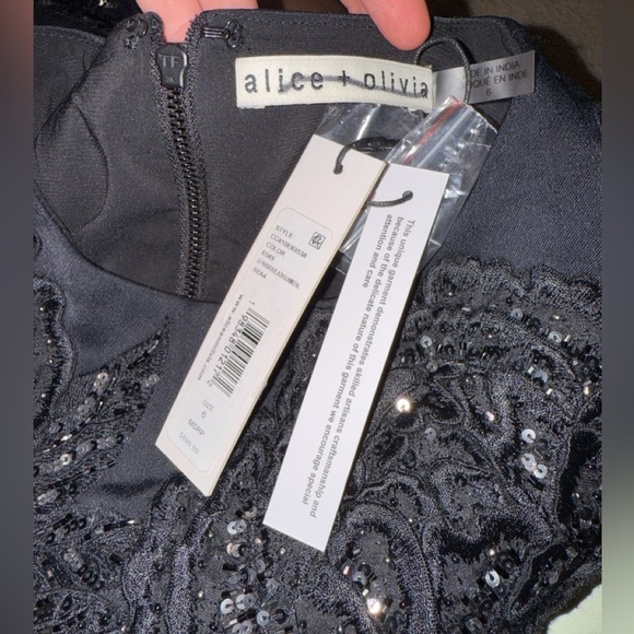 Alice + Olivia Clyde Mini Dress - Picture 7 of 9